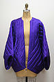 Evening jacket, Halston (American, Des Moines, Iowa 1932–1990 San Francisco, California), silk, American