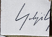 Ensemble, Yohji Yamamoto (Japanese, born Tokyo, 1943), a,b) cotton, Japanese