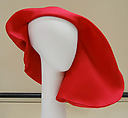 Hat, Denise Sarrault (French), silk, American