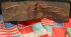 Hat, Stephen Jones (British, born 1957), a) wool, cotton, leather; b) cotton; metal, British