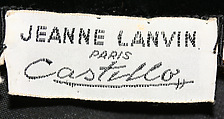 Hat, House of Lanvin (French, founded 1889), silk, synthetic, French