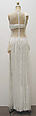 Evening dress, Helmut Lang (Austrian, born 1956), silk, cotton blend, horsehair, Austrian