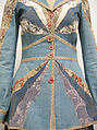 Ensemble, Roberto Cavalli (Italian, 1940–2024), cotton, wool, leather, metal, Italian