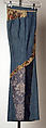 Ensemble, Roberto Cavalli (Italian, 1940–2024), cotton, wool, leather, metal, Italian