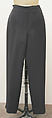 Ensemble, Ralph Rucci (American, born 1957), (a) wool; (b) silk, American