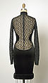 Dress, Azzedine Alaïa (French (born Tunisia), Tunis 1935–2017 Paris), synthetic, French