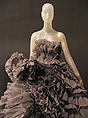 Evening dress, Nina Ricci (French, founded 1932), silk, synthetic, French