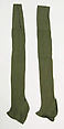 Ensemble, Prada (Italian, founded 1913), (a) plastic, wool, feathers, mohair, rayon; (b) silk, synthetic fiber, wool; (c, d) silk; (e, f) plastic (vinyl), leather, Italian