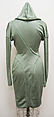 Dress, Azzedine Alaïa (French (born Tunisia), Tunis 1935–2017 Paris), synthetic, French