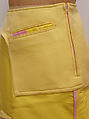 Suit, Miyake Design Studio (Japanese, founded 1970), synthetic/cotton blend, Japanese