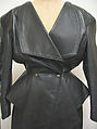 Ensemble, Mugler (French, founded 1974), leather, French