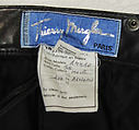 Ensemble, Mugler (French, founded 1974), leather, French