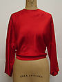 Ensemble, Halston (American, Des Moines, Iowa 1932–1990 San Francisco, California), silk, American