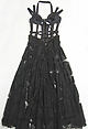 Evening dress, Jean Paul Gaultier (French, born 1952), silk, metal, French