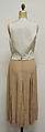 Ensemble, Ralph Lauren (American, founded 1967), linen, leather, American