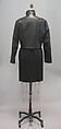 Ensemble, Geoffrey Beene (American, Haynesville, Louisiana 1927–2004 New York), leather, wool, synthetic, American