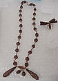 Jewelry set, hair, metal, British