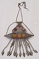 Necklace, metal, carnelian, amber, Moroccan