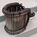 Bracelet, metal, cotton, Indian