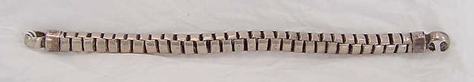 Bracelet, metal, Indian