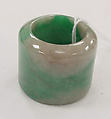 Ring, jadeite, Chinese