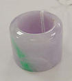 Ring, jadeite, Chinese