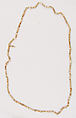 Necklace, bone, cotton, Tibetan