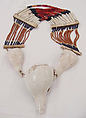 Jewelry set, bone, shell, stone, cotton, Indian (Naga-Angami)