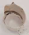 Jewelry set, bone, shell, stone, cotton, Indian (Naga-Angami)