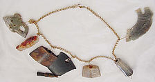 Necklace, Muriel Kallis Newman  American, jade, metal, Chinese