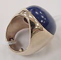 Ring, gold, stone, American