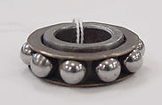 Ring, metal, American