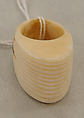 Jewelry set, ivory, metal, African