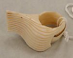 Jewelry set, ivory, metal, African