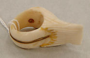 Jewelry set, ivory, metal, African