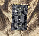 Dress, Jean Paul Gaultier (French, born 1952), synthetic fiber, metal, French
