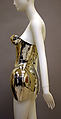 Dress, Dolce & Gabbana (Italian, founded 1985), leather, silicon, Italian