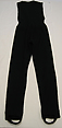 Cat suit, Donna Karan New York (American, founded 1985), wool, American