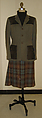 Hunting ensemble, H. Huntsman & Sons (British, founded 1849), wool, leather, British