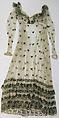 Dress, silk, probably French