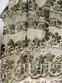 Dress, silk, probably French