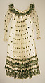 Dress, silk, probably French