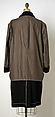 Coat, Comme des Garçons (Japanese, founded 1969), wool, synthetic, cotton, Japanese