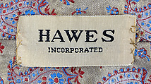 "From the Arabic", Hawes Incorporated (American, 1928–40; 1947–48), silk, metal, wool, American