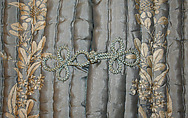 Dressing gown, silk, Japanese