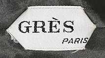 Evening dress, Madame Grès (Germaine Émilie Krebs) (French, Paris 1903–1993 Var region), silk, French