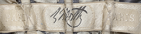 Afternoon dress, House of Worth (French, 1858–1956), silk, metal, French