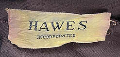 Evening ensemble, Hawes Incorporated (American, 1928–40; 1947–48), silk, American