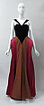Evening dress, Charles James (American, born Great Britain, 1906–1978), silk, American