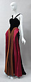 Evening dress, Charles James (American, born Great Britain, 1906–1978), silk, American